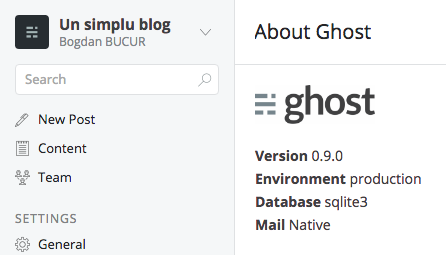 ghost 0.9.0