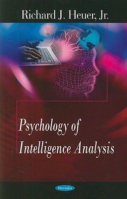 coperta "Psychology of Intelligence Analysis"