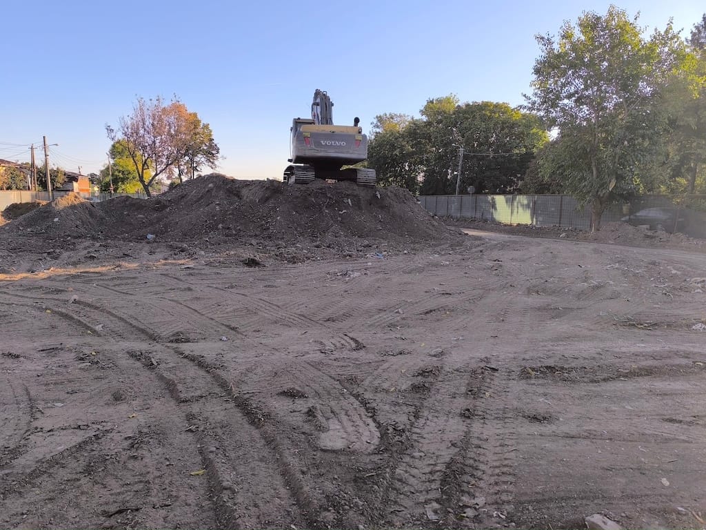 Parcul Șinei, jurnal de șantier - III - da, se lucrează