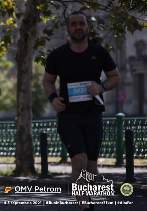Cursa de 5k de la Bucharest Half-Marathon 2021