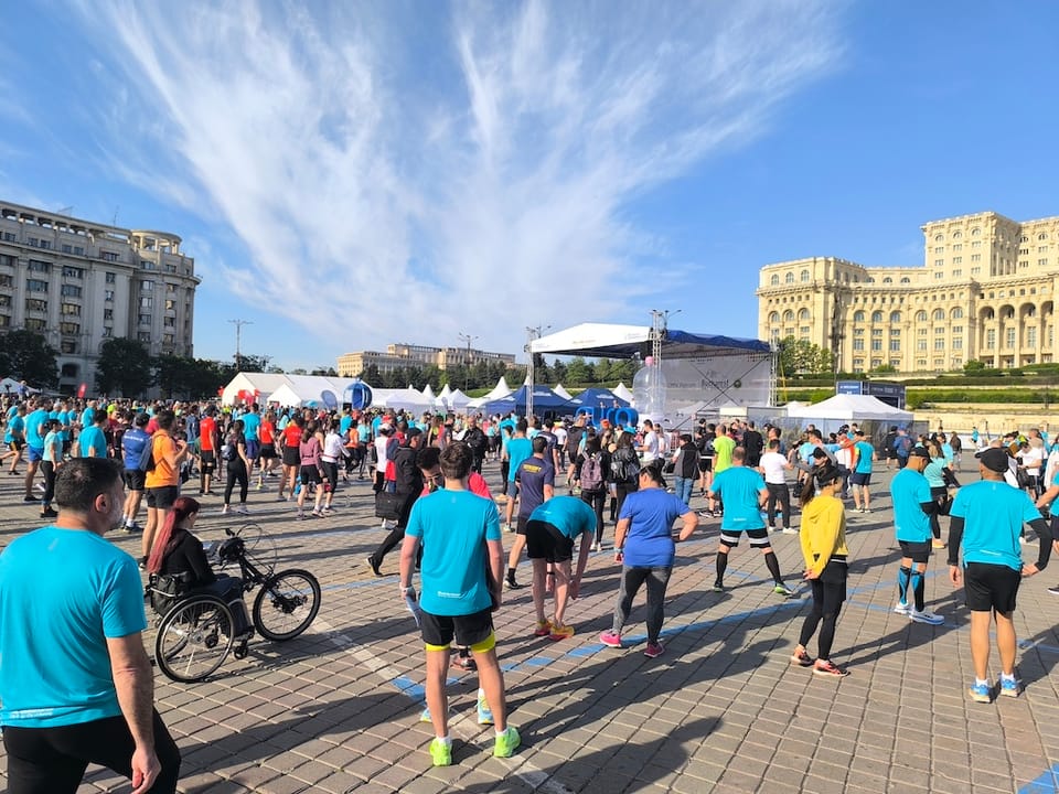 Cursa de 10k de la Semimaratonul București 2024