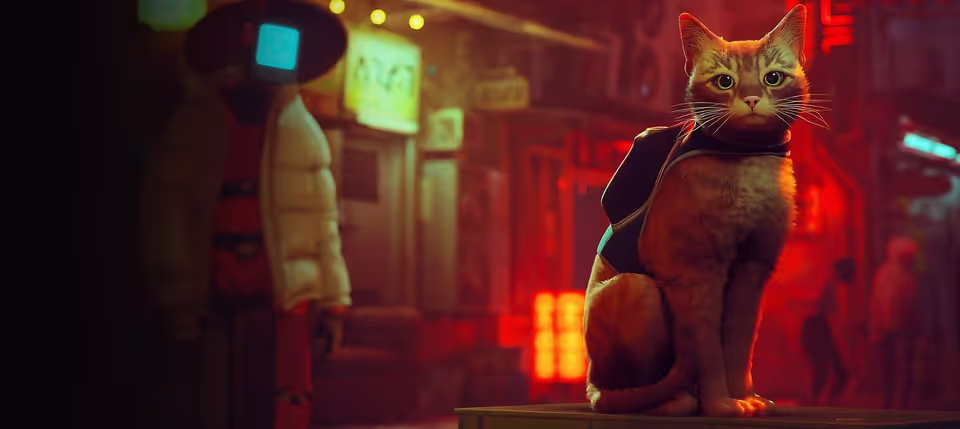 Stray - un joc cu o pisică