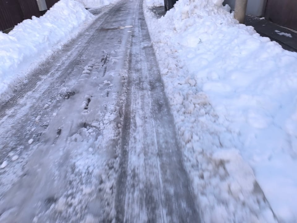 Fuga prin zăpadă și gheață